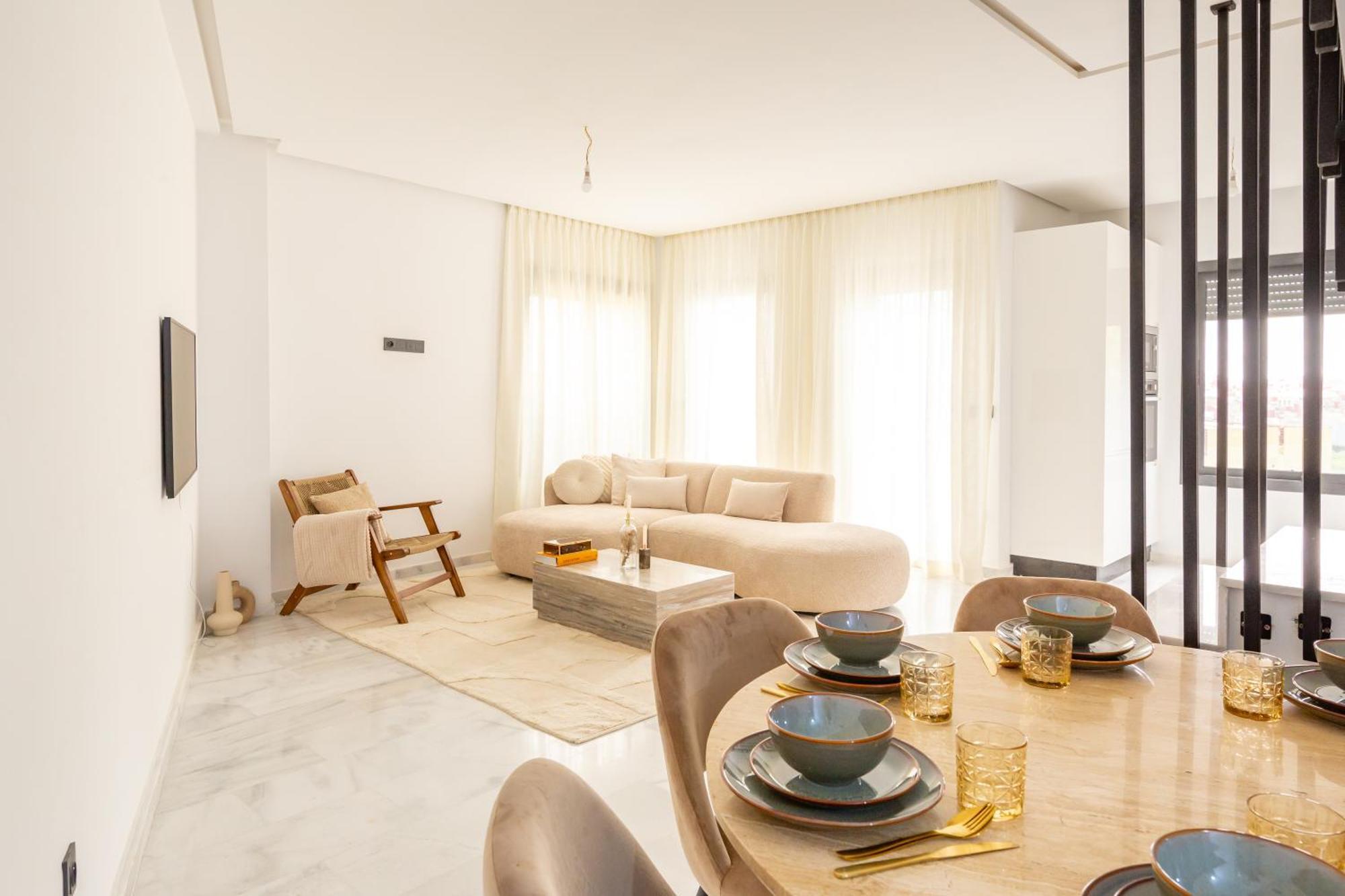 Luxury Duplex House Vlakbij Met Rooftoppool *